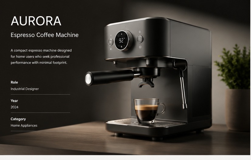 Aurora Espresso Coffee Machine